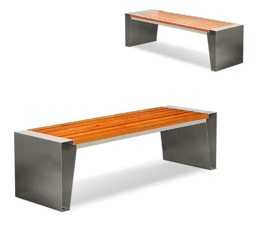Outdoor Park Bench Wooden Seating Chair