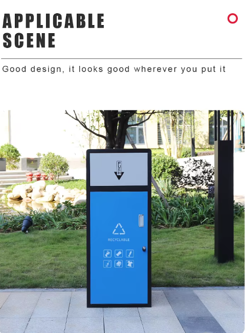 Outdoor Waste Bin Big Capacity Container