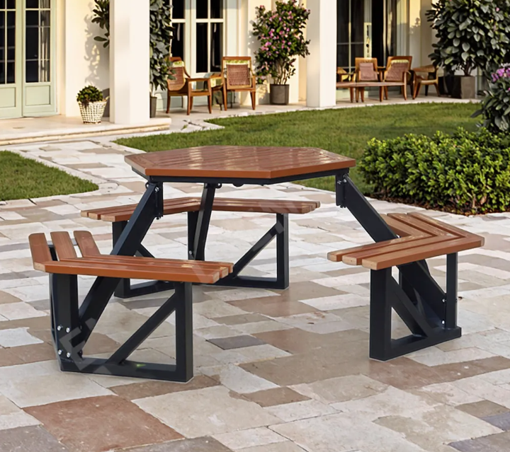 Mdern urban picnic table
