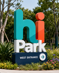 Landmark signage