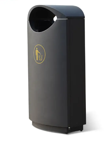 Eco-Friendly street metal rubbish recycling garbage bin