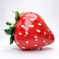 Custom FRP Simulation Strawberry Sculpture